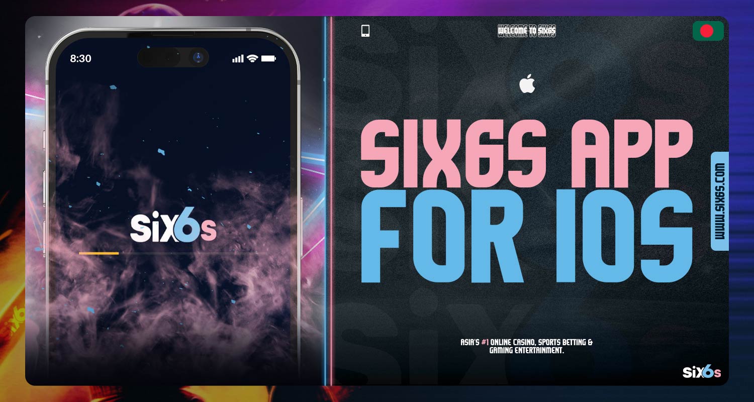 Detailed information about the Six6s mobile application for iOS.