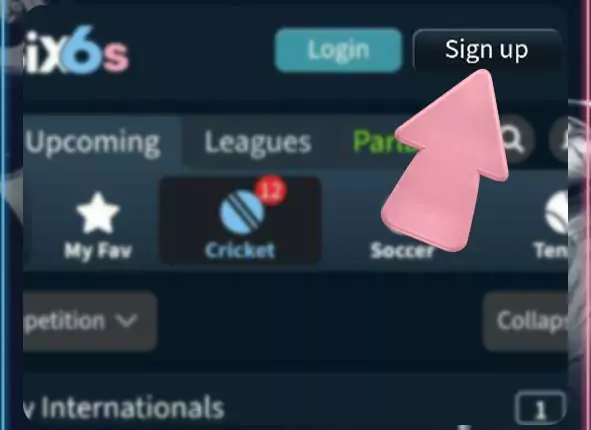 six6sbd1 com registration background how to register using the six6s app step 2