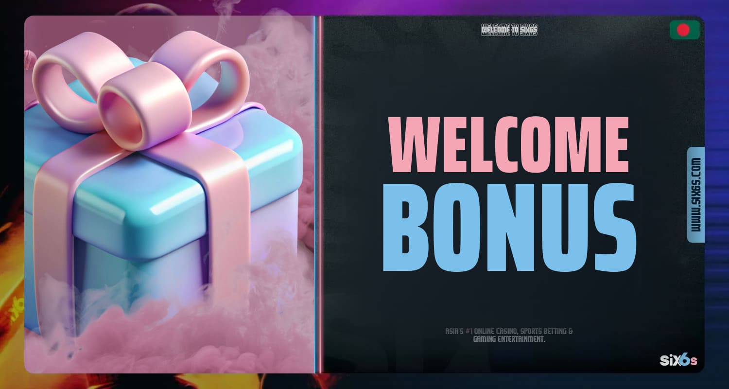 Six6s Bangladesh offers sports betting with major markets and sporting events, along with a bonus program offering numerous benefits.